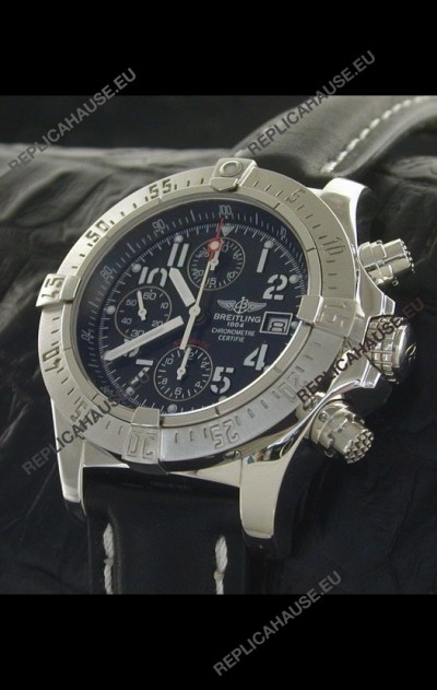 Breitling SkyLand Swiss Replica Watch in Grey Dial