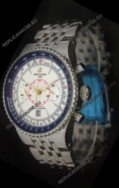 Breitling Montbrillant Legende Swiss Replica Watch White Dial