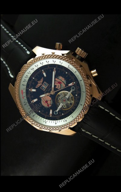 Breitling for Bentley Japanese Replica Tourbillon Watch