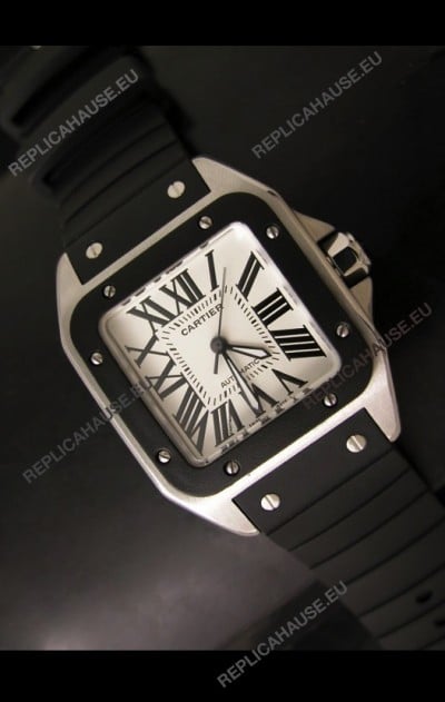 Cartier Santos Swiss Replica Watch Midsized