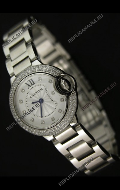 Balon Bleu de Cartier Ladies Japanese Watch in Steel