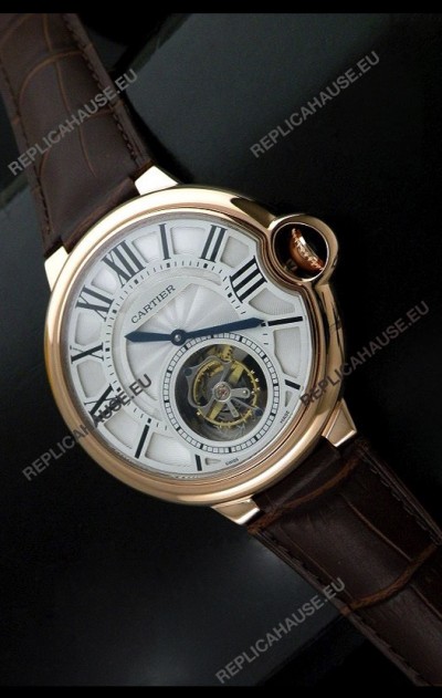 Swiss cartier Tourbillon Calibre de Swiss Tourbillon Watch
