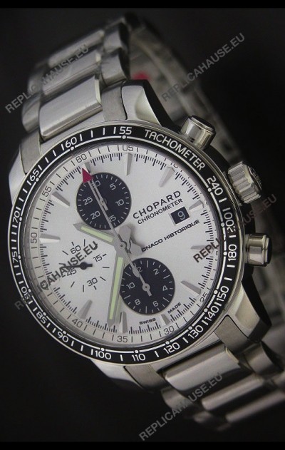 Chopard Mille Miglia Swiss Replica Watch in White Dial