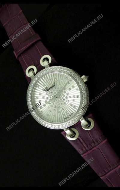 Chopard Xtravaganza Ladies Ladies Japanese Replica Watch in Diamond Bezel