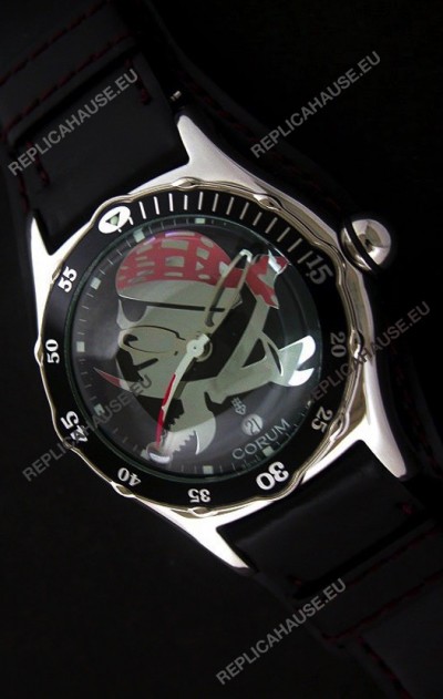 Corum New Edition Japanese Replica Watch in Black Dial