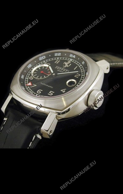 Ferrari Granturismo Swiss Replica Watch in Black Dial