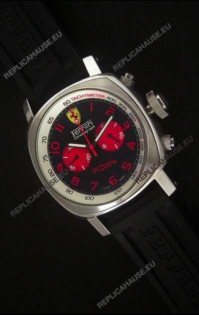 Ferrari Watches in Black & Red Dial