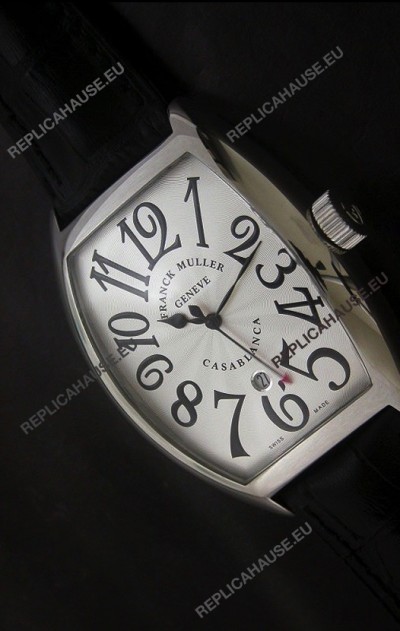 Franck Muller Casa Blanca Japanese Replica Watch in White Dial