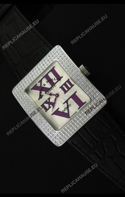 Franck Muller Geneve Infinity Japanese Special Watch in Big Roman Markers