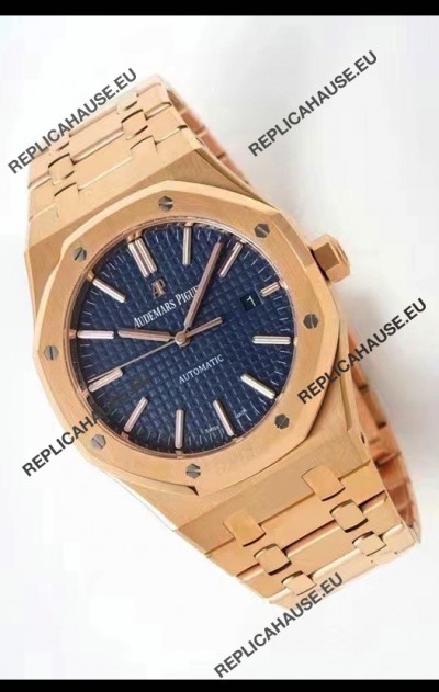 Audemars Piguet Royal Oak 41MM 15500OR Watch 904L Steel Rose Gold - Ultimate 1:1 3120 Movement