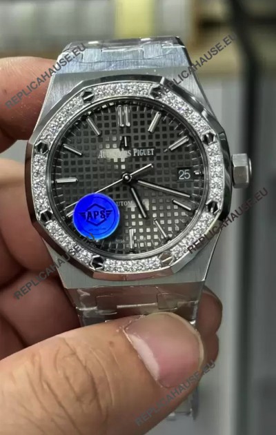 Audemars Piguet Royal Oak 37MM Grey Dial Watch in 3120 Movement - 1:1 Mirror Replica