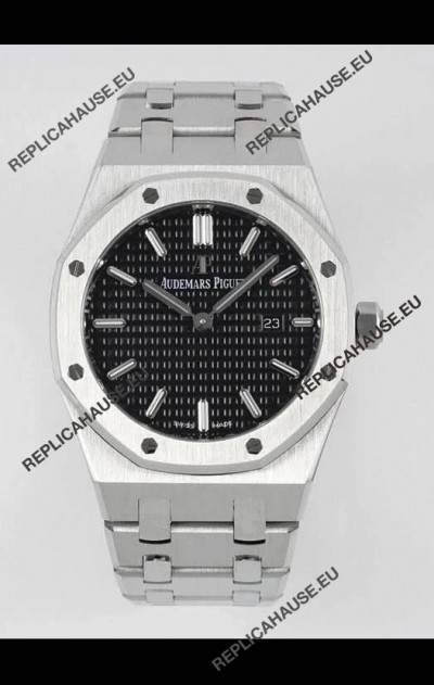 Audemars Piguet Royal Oak 33MM 904L Steel Black Dial 1:1 Mirror Replica Watch
