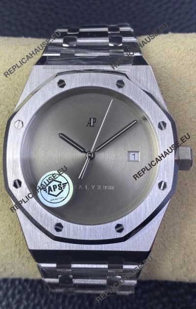 Audemars Piguet Royal Oak 1017 ALYX 9SM Edition Swiss Replica Watch - Dark Grey Steel Dial 