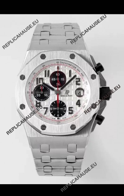 Audemars Piguet Royal Oak Offshore PANDA Chronograph 1:1 Mirror Replica Watch - 904L Steel