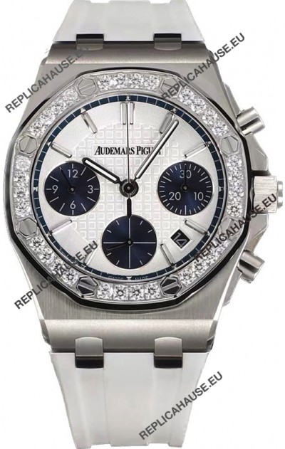 Audemars Piguet Royal Oak Offshore White Dial Chronograph 37MM - Swiss Replica Watch 
