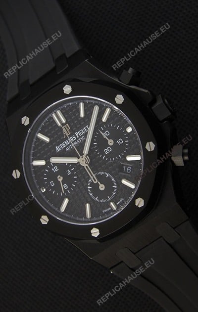 Audemars Piguet Royal Oak Chronograph Black Dial Swiss Replica Watch
