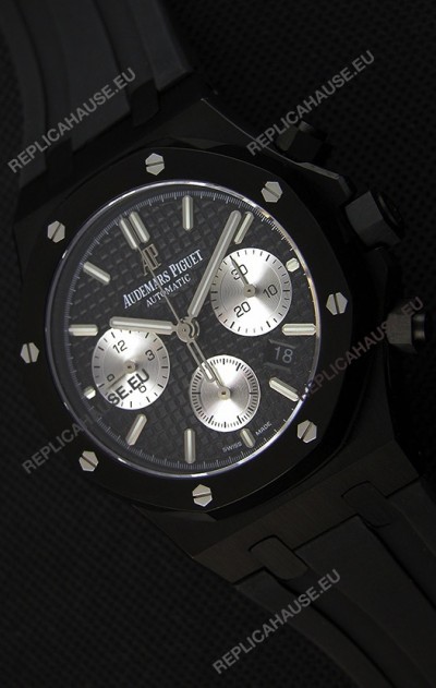 Audemars Piguet Royal Oak Chronograph Black Dial Swiss Replica Watch