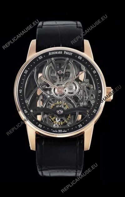 Audemars Piguet CODE 11.59 Openwork Dial Rose Gold Casing Superclone Watch