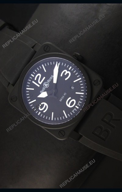 Bell & Ross BR03-92 Black Dial Swiss Replica Watch
