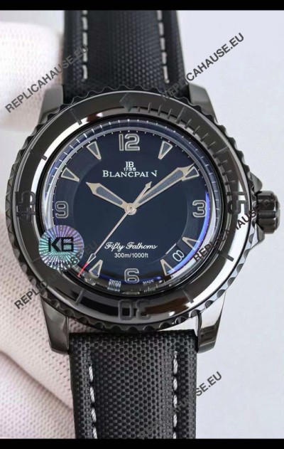 Blancpain Fifty Fathoms Automatique PVD Coated 1:1 Mirror Replica Watch 