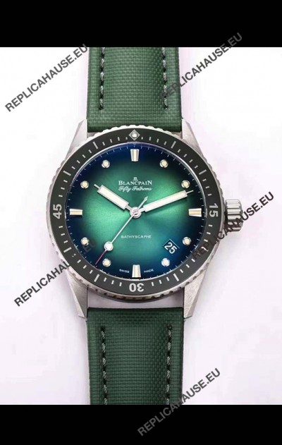 Blancpain Fifty Fathoms BATHYSCAPHE Edition TITANIUM Casing - 1:1 Mirror Replica Watch