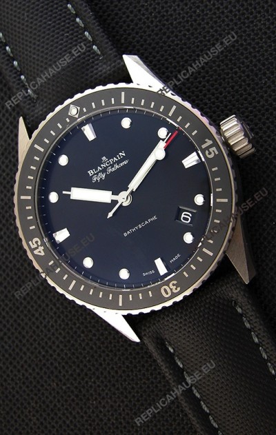 Blancpain Fifty Fathoms BATHYSCAPHE Titanium Edition Swiss Replica 1:1 Swiss Watch