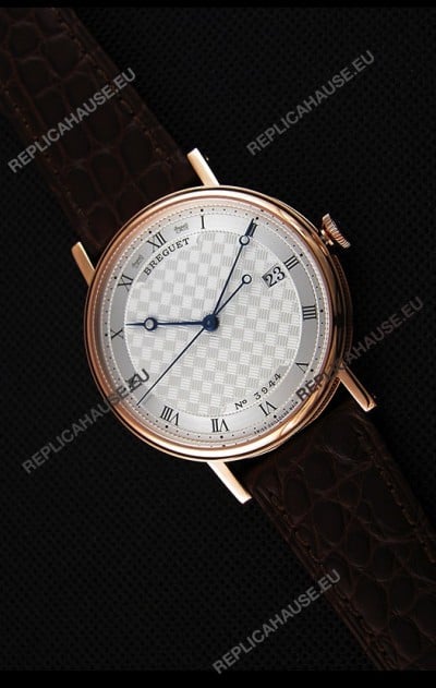 Breguet Classique 5177BR/12/9V6 Rose Gold Watch with Roman Hour Markers