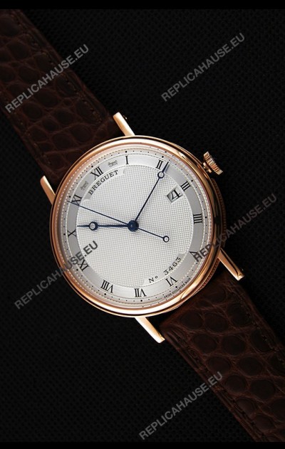 Breguet Classique 5177BR/15/9V6 Rose Gold Watch with Roman Hour Markers
