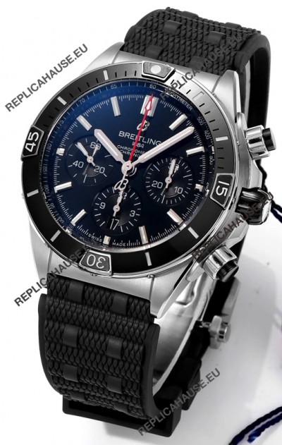 Breitling Chronomat B01 42 Edition Swiss 904L Steel Casing Black Dial 1:1 Mirror Replica Watch