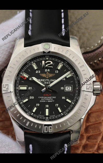 Breitling Chronometre COLT 41 Black Dial Swiss Automatic Replica Watch