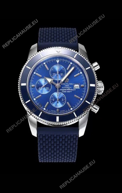 Breitling SuperOcean Heritage II 44MM Blue Dial Swiss Replica Watch 