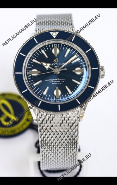 Breitling Superocean Heritage 57 Blue Dial 1:1 Mirror Swiss Replica Watch 