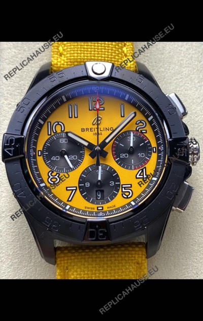 Breitling Super Clone Avenger B01 Chronograph 42 Night Mission 1:1 Mirror Swiss Replica Watch