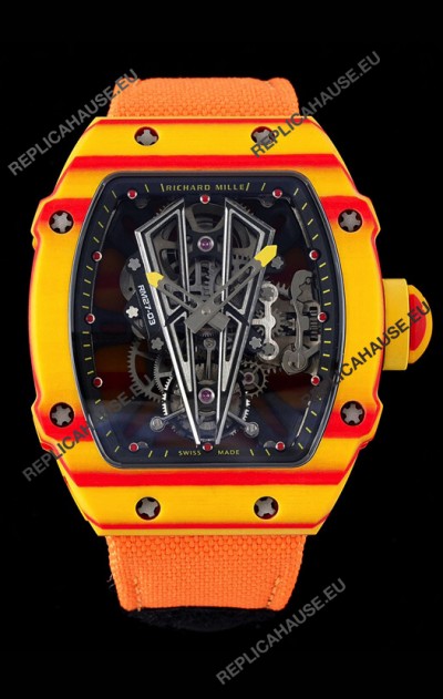 Richard Mille RM27-03 Rafael Nadal Genuine Tourbillon Movement 1:1 Mirror Replica Watch