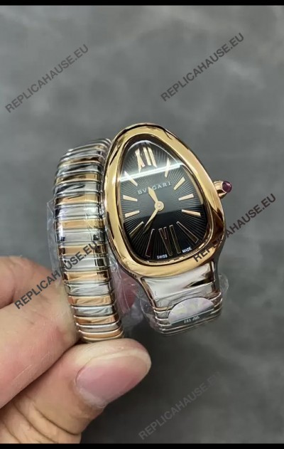 Bvlgari Serpenti Edition Two Tone Casing Watch in 1:1 Mirror Quality