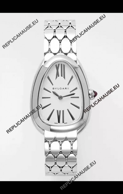 Bvlgari Serpenti Seduttori Edition in Stainless Steel Casing Super Clone Watch
