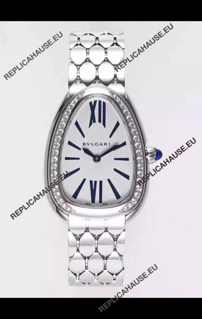 Bvlgari Serpenti Seduttori Edition in Steel Casing Super Clone Watch