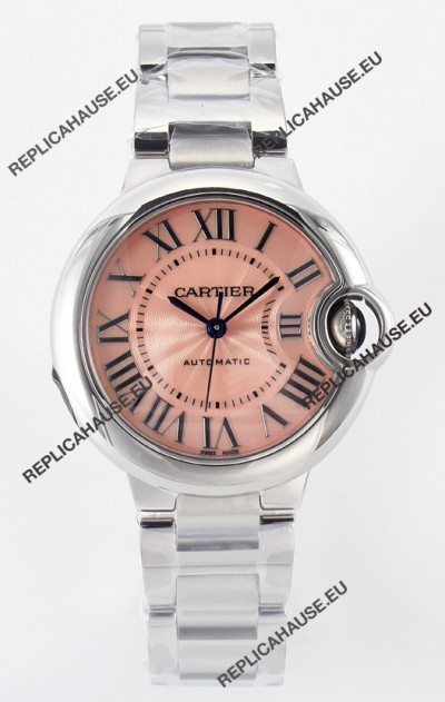 Ballon De Cartier Swiss Automatic 1:1 Mirror Quality 33MM in Steel Casing