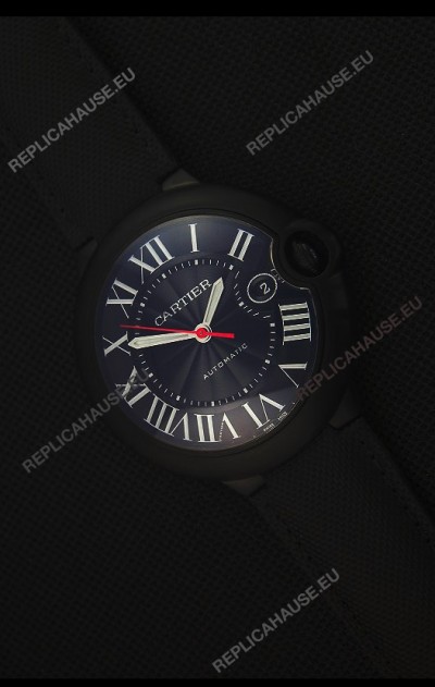 Cartier Ballon Bleu 42MM DLC Coated Swiss Replica Watch