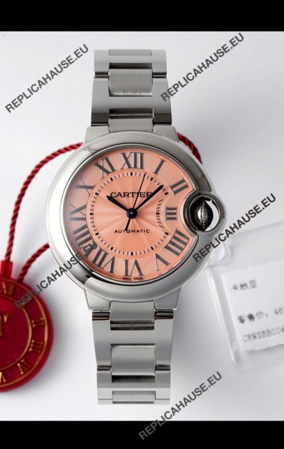 Ballon De Cartier Swiss Automatic 1:1 Mirror Quality 33MM in Champange Dial