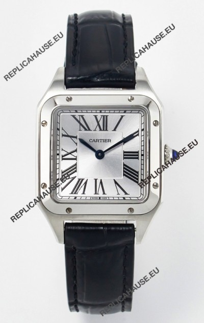 Cartier Santos Dumont 27.5MM Super Clone Edition Watch in Steel Casing
