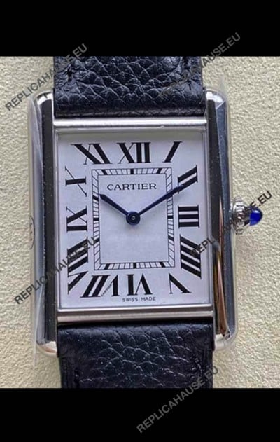 Cartier Tank Solo Swiss Quartz Watch in Steel Casing - 33MM Casing