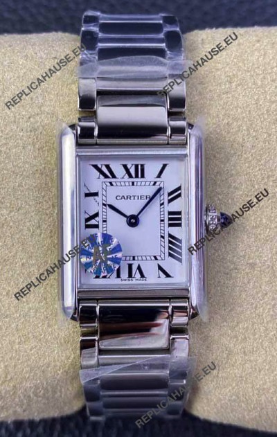 Cartier Tank Solo Swiss Quartz Watch in Steel Case and Strap - 22MM Casing