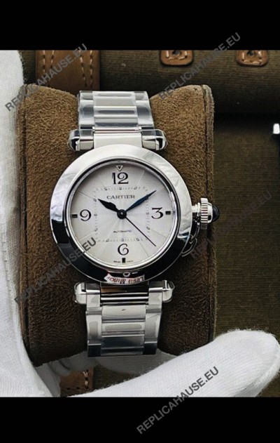 Pasha De Cartier Swiss Automatic 1:1 Mirror Quality 35MM Replica Watch 