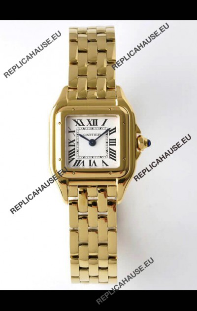 PANTHERE de Cartier Edition 22mm 1:1 Mirror Swiss Watch Yellow Gold Casing