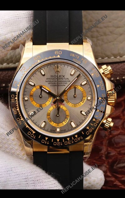 Rolex Cosmograph Daytona 116508 Yellow Gold Original Cal.4130 Movement - 904L Steel Watch