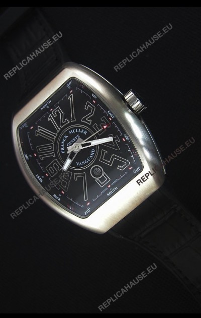 Franck Muller Vanguard Swiss Replica Watch in Stainless Steel Case