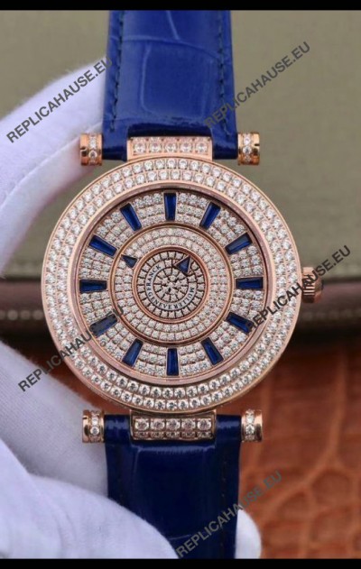 Franck Muller Double Mystery 1:1 Mirror Swiss Replica Watch - 42MM