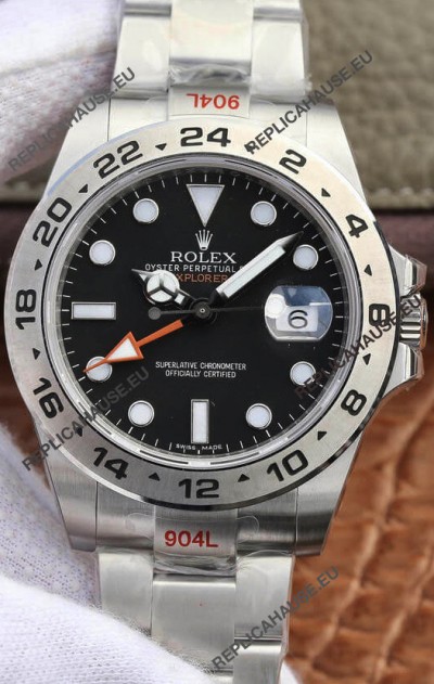 Rolex Explorer M216570-001 1:1 Mirror Replica Watch - Black Dial in 904L Steel 42MM