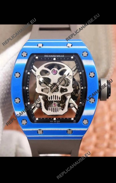 Richard Mille RM052-1 Tourbillon in Blue Ceramic Casing - 1:1 Mirror Quality 